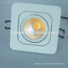 Cob 10W 90mm cortado downlight conduzido